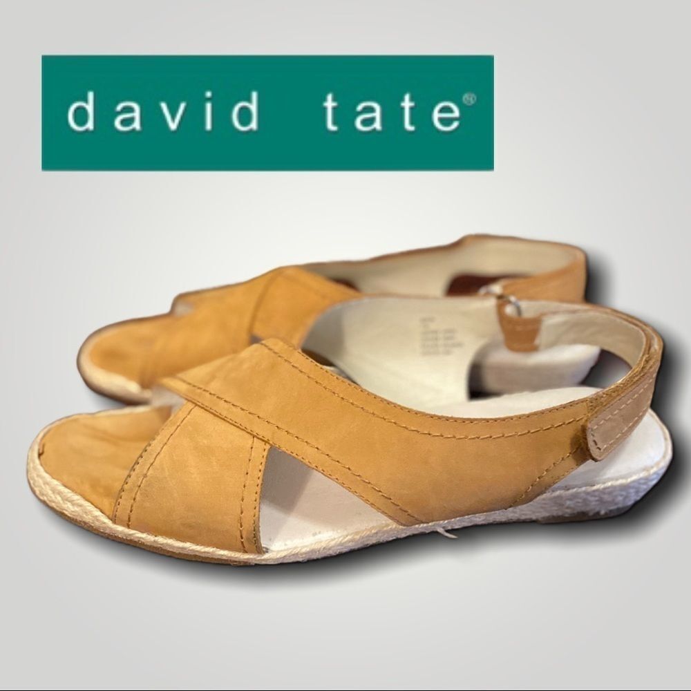 David Tate Chestnut Slingback Espadrille Sandal 11